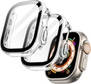 Watch case with screen